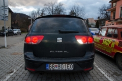 Seat Altea XL - Fólie na zadných oknách 02